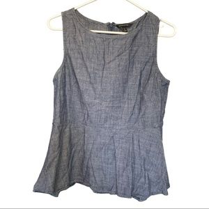 Banana Republic Top Sz 12 Blue